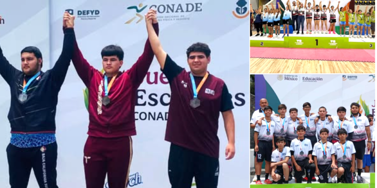 Destaca Sonora en el medallero nacional de los Juegos Deportivos Nacionales Escolares: SEC