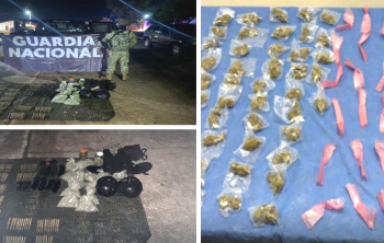 Asegura Mesa de Seguridad más de 1 millón de dosis de droga y detiene a 199 personas en Sonora