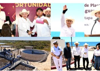 Gobernador Durazo resuelve demanda de agua en Puerto Peñasco con entrega de planta tratadora
