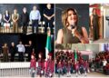 Alcaldesa Esmeralda González, participa en Ceremonia de lunes Cívico en Primaria Gilberto Castillo de Cananea