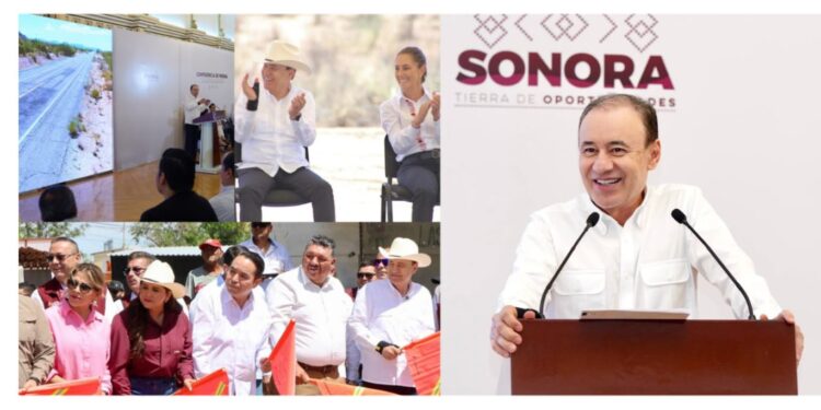 Gobernador Durazo impulsa la renovación de carreteras en todas las regiones de Sonora