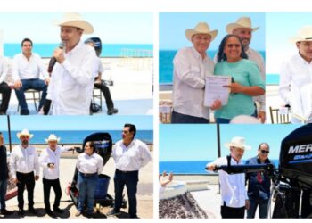 Respalda Gobernador Durazo a más de 3 mil familias del sector pesquero con equipo renovado
