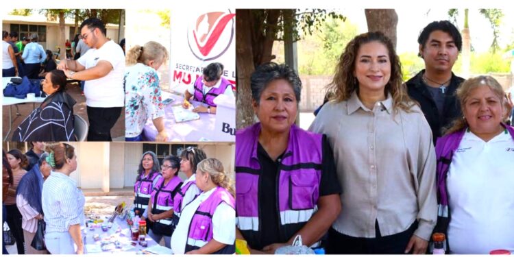 LLEVA SECRETARÍA DE LAS MUJERES SERVICIOS Y APOYO A DELEGACIONES DE CAJEME