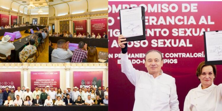 Crea Gobernador Durazo mecanismo de cero tolerancia al hostigamiento y acoso sexual laboral