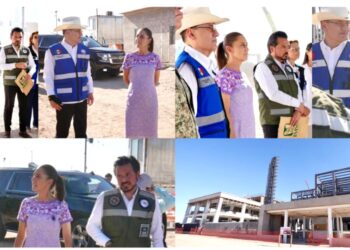 Supervisan Durazo y Sheinbaum nuevo Hospital del IMSS en SLRC; beneficiará a 128 mil personas