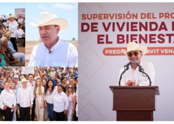 Supervisa Durazo construcción de Viviendas del Bienestar en Navojoa; entregará 20 mil hogares antes de finalizar su sexenio